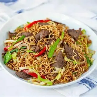 Hình ảnh Mì xào bò