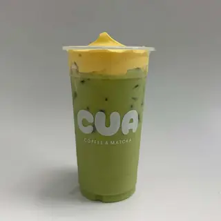 Hình ảnh Trà sữa Thái xanh kem trứng
