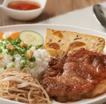 Hình ảnh Cơm sườn chả