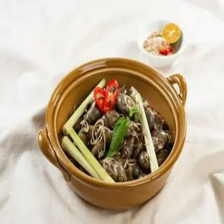 Hình ảnh Cà na hấp sả