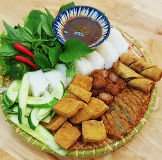 Hình ảnh Bún - đậu - chả cốm - nem chua