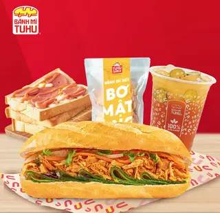 Hình ảnh Combo bánh mì tuhu bữa chính - món ăn kèm