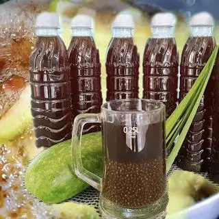 Hình ảnh Trà sâm bí đao nhãn nhục - hạt chia