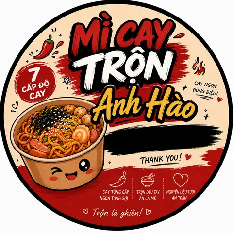 Hình ảnh Mì Cay Trộn Anh Hào - Bình Thành