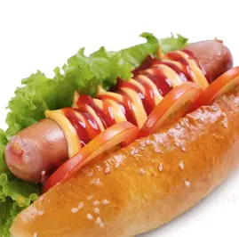Hình ảnh Hotdog xúc xích không phô mai