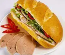 Hình ảnh Bánh mì chả bò