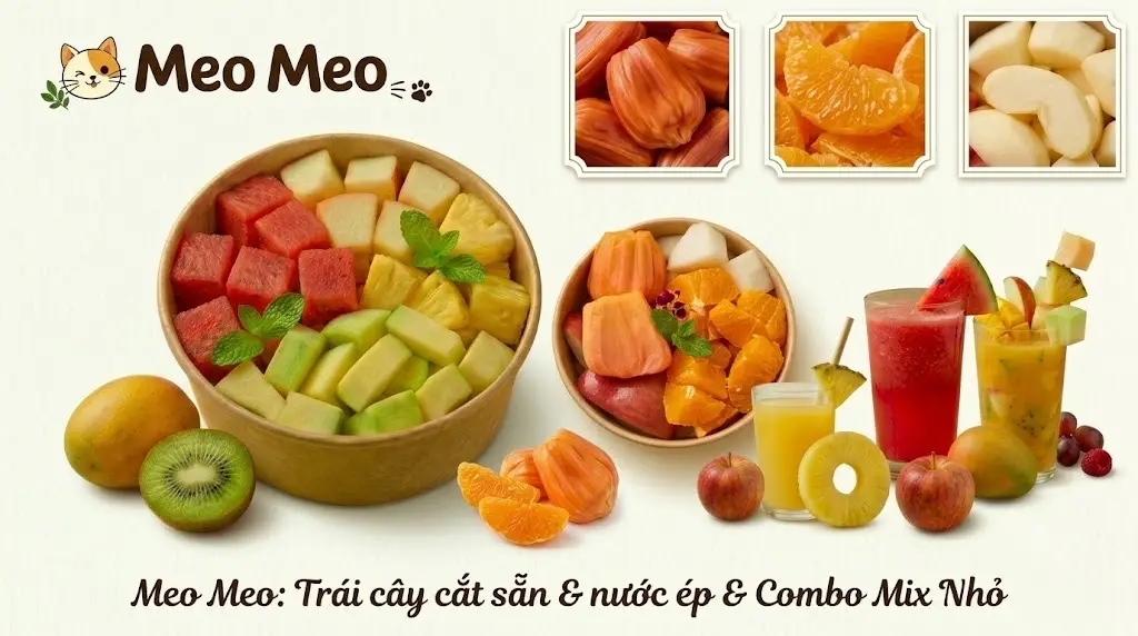 Hình ảnh Meo Meo Trái Cây Cắt Sẵn & Nước Ép - 47/18A Thăng Long