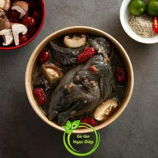 Hình ảnh Gà Ác Hạt Sen Hầm Táo Đỏ Nấm Đông Cô