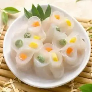 Hình ảnh 5 viên há cảo tam hoa