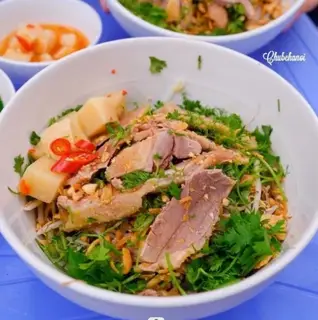 Hình ảnh Bún trộn ngan