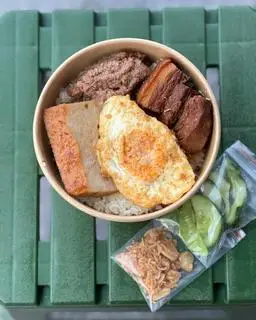 Hình ảnh Xôi thịt chả trứng pate