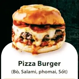 Hình ảnh Pizza burger