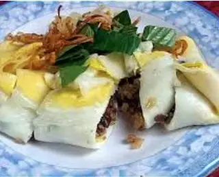 Hình ảnh Bánh cuốn trứng