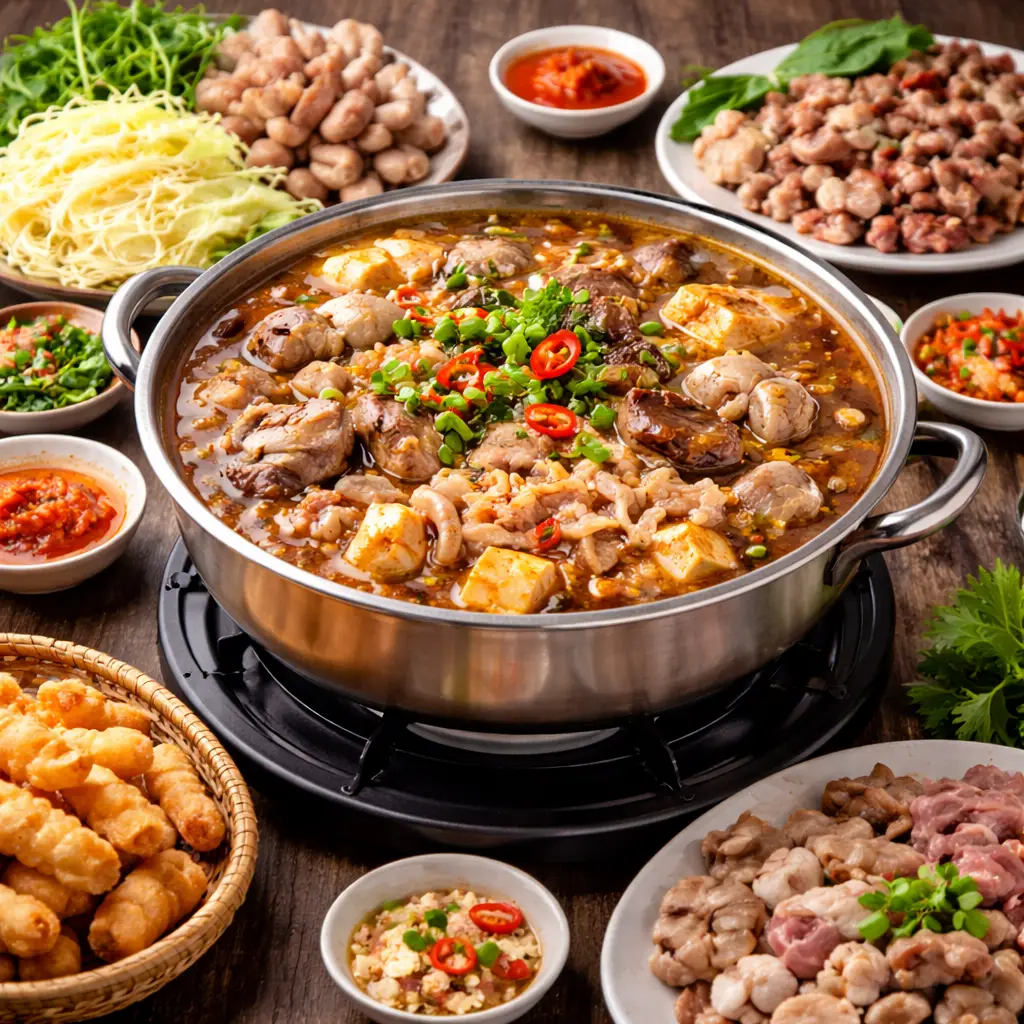 Hình ảnh Lẩu Sườn Sụn Nhỏ