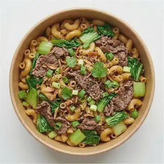 Hình ảnh Nui xào bò