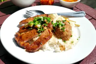Hình ảnh Cơm sườn xíu mại