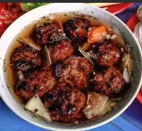 Hình ảnh Bún chả thịt viên