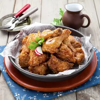 Hình ảnh Gà rán sốt gia vị ngọt