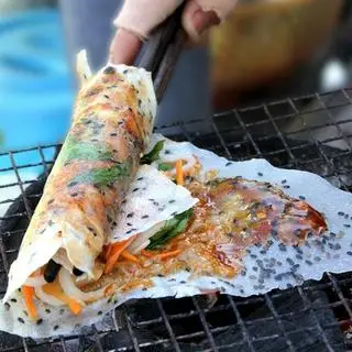 Hình ảnh Bánh tráng nướng mắm ruốc Phan Thiết