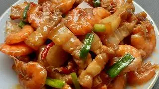 Hình ảnh Ba rọi ram tép ram