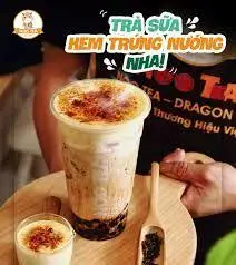 Hình ảnh Trà sữa kem trứng nướng