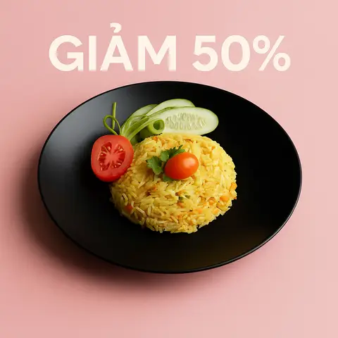 Hình ảnh Cơm trứng chiên không - 2 trứng