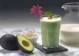 Hình ảnh Sinh tố mãng cầu - bơ