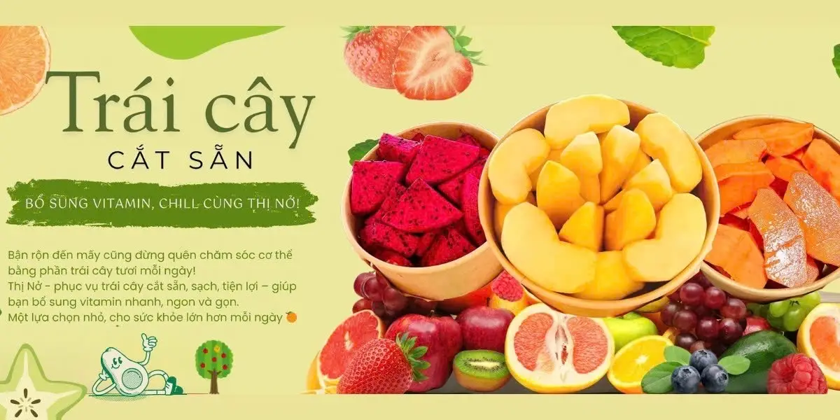 Hình ảnh Trái Cây Cắt Sẵn Thị Nở - Đường 904