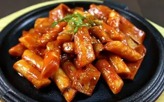 Hình ảnh Tokbokki sốt cay