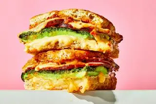 Hình ảnh Sanwich thịt xông khói