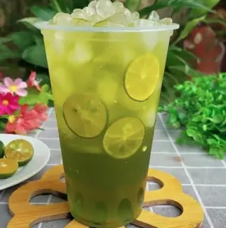 Hình ảnh Trà thái xanh xí muội tắc