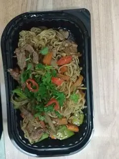 Hình ảnh Mì xào ramen - bò - phomat