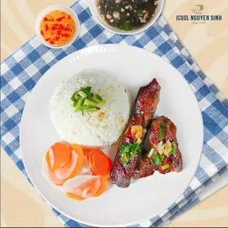 Hình ảnh Cơm tấm sườn cây