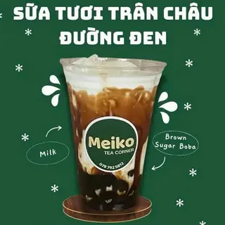Hình ảnh Sữa tươi trân châu đường đen