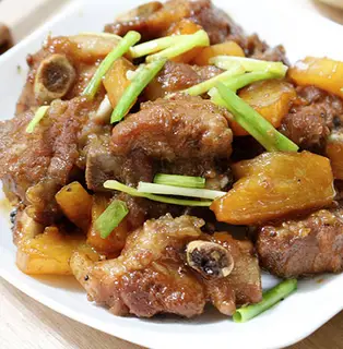 Hình ảnh Sườn non kho