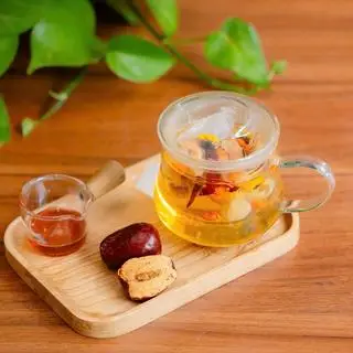 Hình ảnh Trà thảo dược Dạ Hiến cúc mật ong - nóng