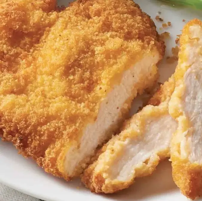 Hình ảnh Bánh mì kẹp gà chiên giòn