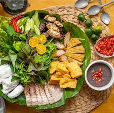 Hình ảnh Bún đậu - nem - thịt chân giò - chả cốm