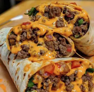 Hình ảnh Tacos bò sốt bơ tươi