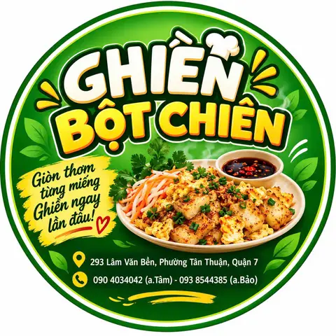 Hình ảnh GHIỀN Bột Chiên - Lâm Văn Bền