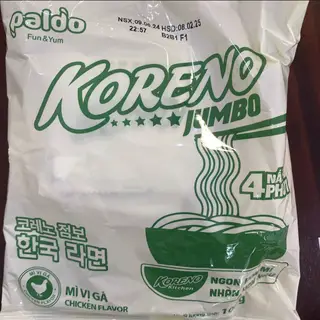 Hình ảnh Mỳ KORENO, giá, nước