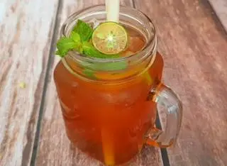 Hình ảnh Hồng Trà Tắc- 750ml