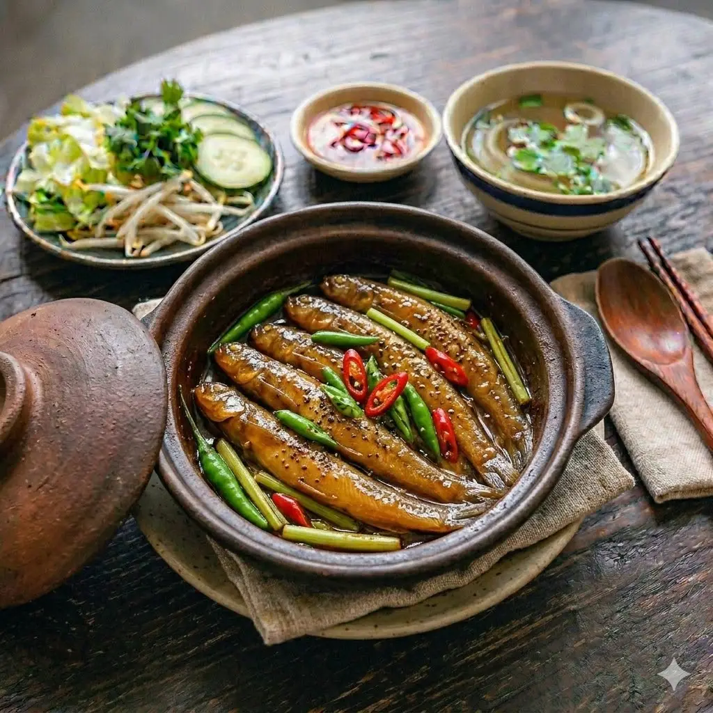Hình ảnh Cơm Cá kèo kho tiêu