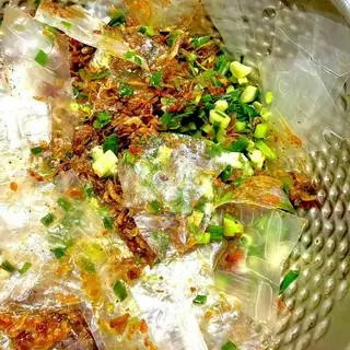 Hình ảnh Bánh tráng mỡ hành