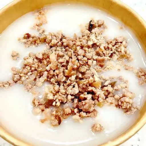 Hình ảnh Cháo bột thịt băm không quẩy