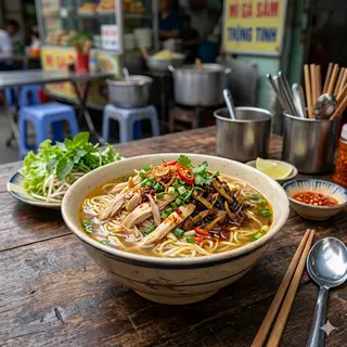 Hình ảnh Mì Gà Xé