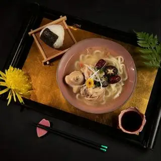 Hình ảnh Mizutaki udon - ramen teishoku - set mì udon - ramen gà hầm - set40