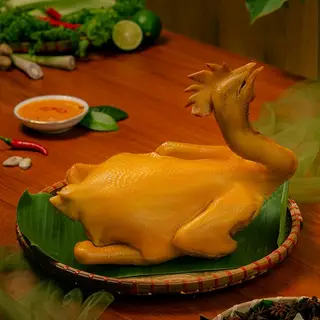 Hình ảnh Gà ủ muối nguyên con
