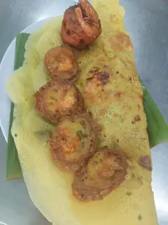 Hình ảnh Combo 2 .1 bánh xèo+ 5 bánh khọt tôm+ 5 bánh khọt trứng cút+1 bánh cống+ 1 coca.