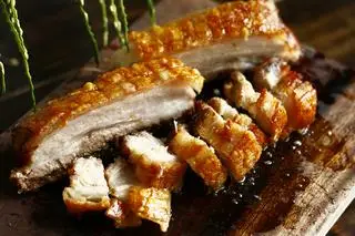 Hình ảnh Ba rọi rút sườn quay